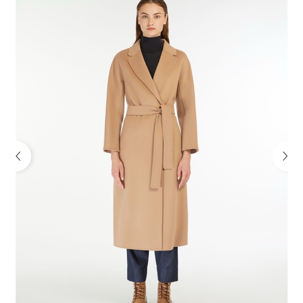 MaxMara Camel Trench Coat (from the ‘S maxmara line)